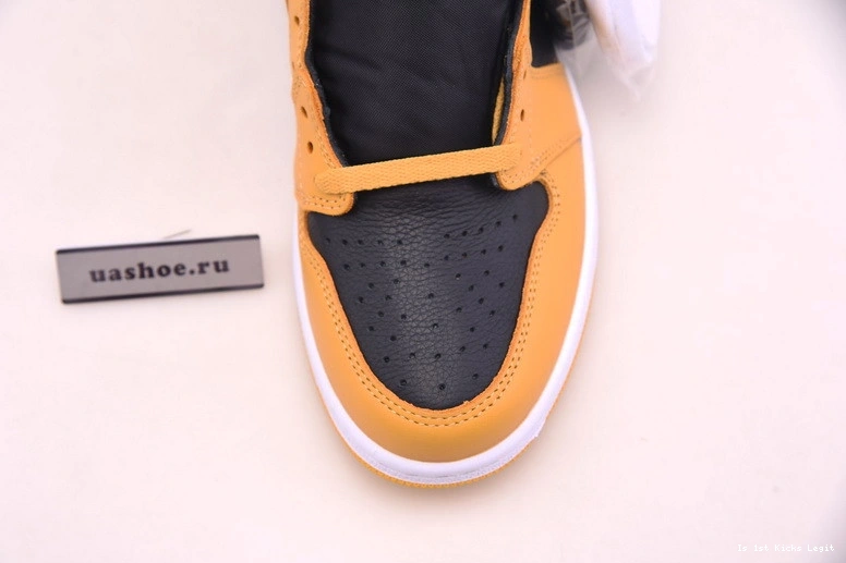 Retro OG High Jordan Black 1 Air 555088-701 Pollen 0103